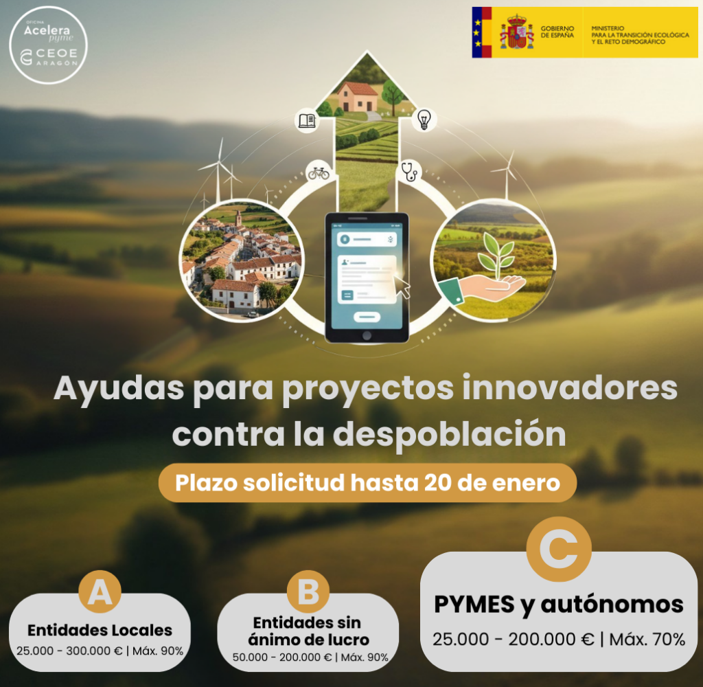 Ir a Ayudas Para Proyectos Innovadores Contra La Despoblacion