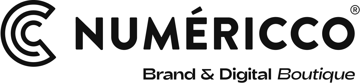 Logotipo Numéricco - Negro